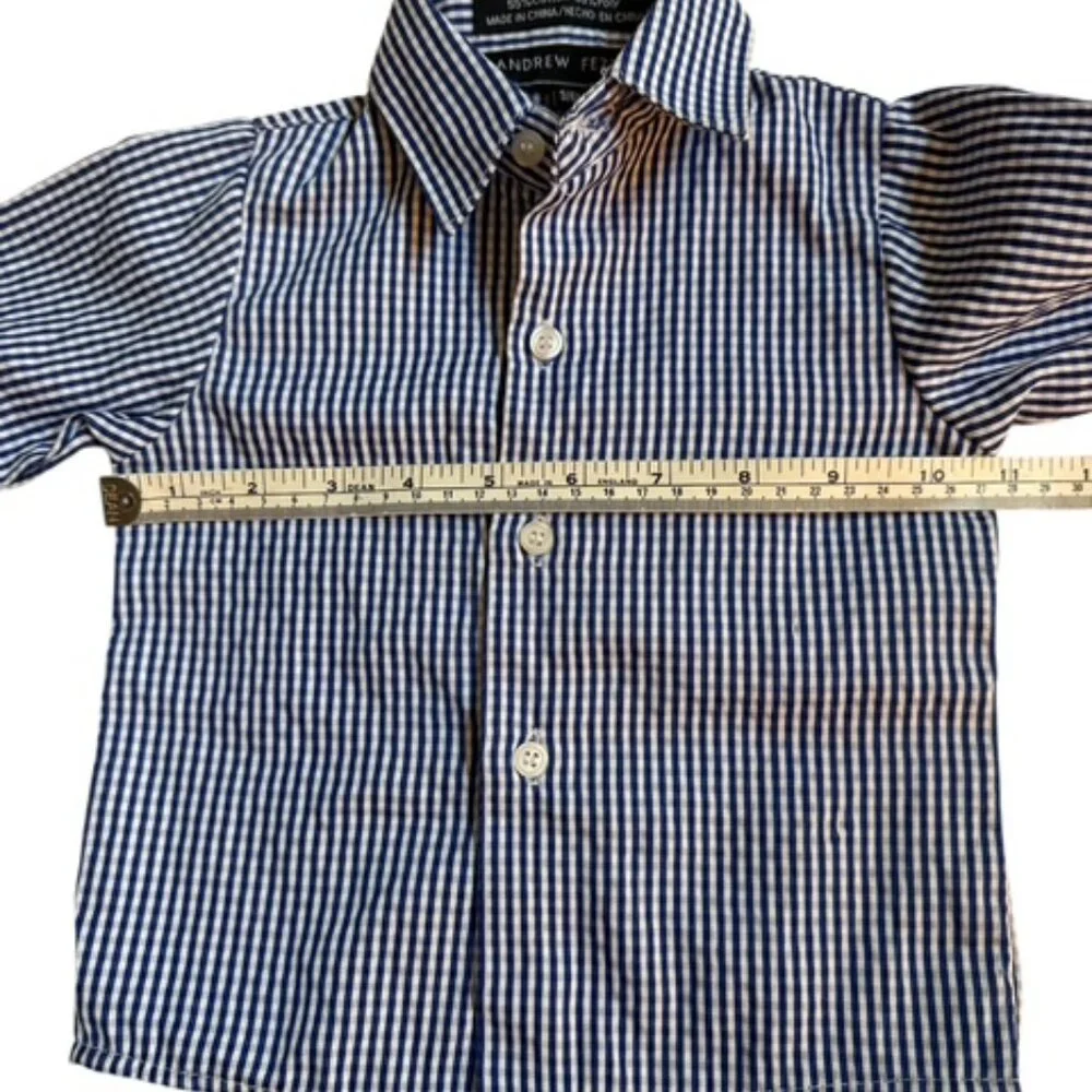 Andrew Fezza Baby Size 3/6 Months Button down Shirt - Picture 4 of 4